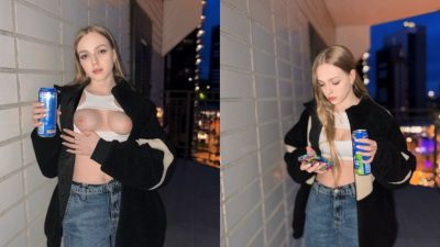 หนังโป๊ฝรั่ง เจอสาวในห้างเลยชวนไปเล่นเสียวที่ห้อง Arisha Mills